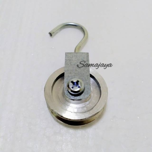 kerekan burung , kerekan krei , kerekan tirai , kerekan kecil , aluminium tebal & kuat