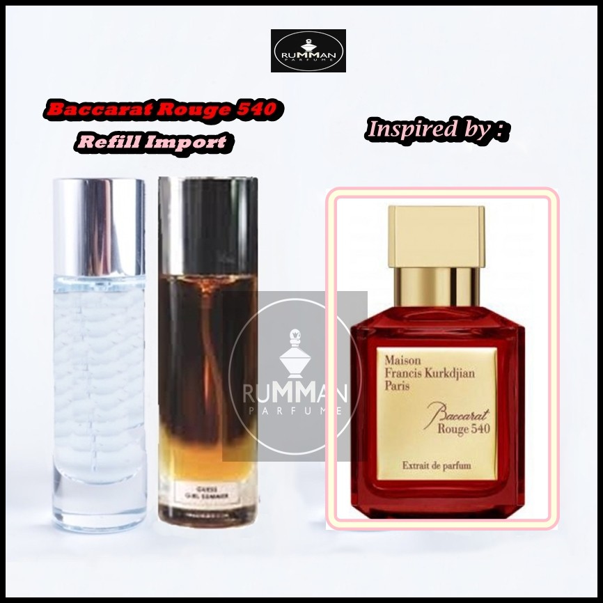 Parfum Baccarat Rouge 540 Mfk Refill Minyak Wangi Bacarat Bakarat Murah Pria Wanita Isi Ulang Cod Shopee Indonesia