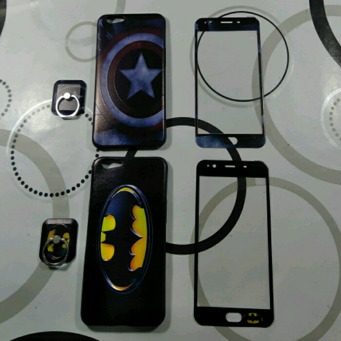 OPPO A83 CASE 360 FULL 3 IN 1 FREE TG DAN RING CASE OPPO A83