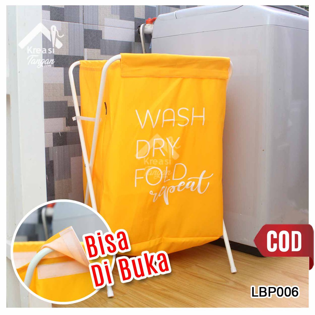 COVER LAUNDRY BAG DESIGN MINIMALIS ( TANPA RANGKA BESI )