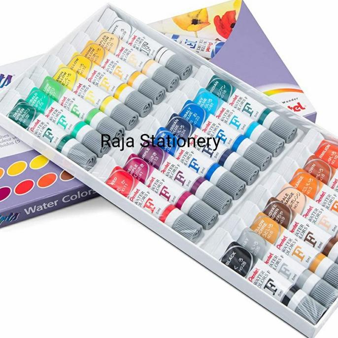 

Pentel Arts 24 Water Colours / Cat Air 24 Warna Wfrs-24