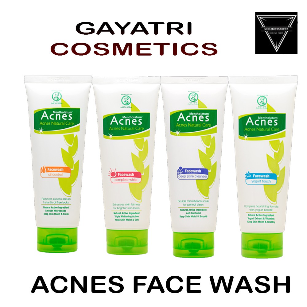 Acnes Natural Care Face Wash 50/100ml