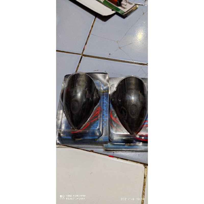 modul led kilat pesawat 2 chenel + 2 buah lampu dc 12 volt