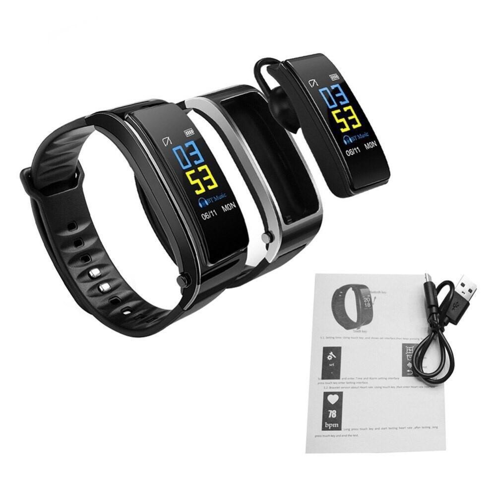 Retaily J181 Jam Tangan Bluetooth Smartwatch Band Earphone Multifungsi