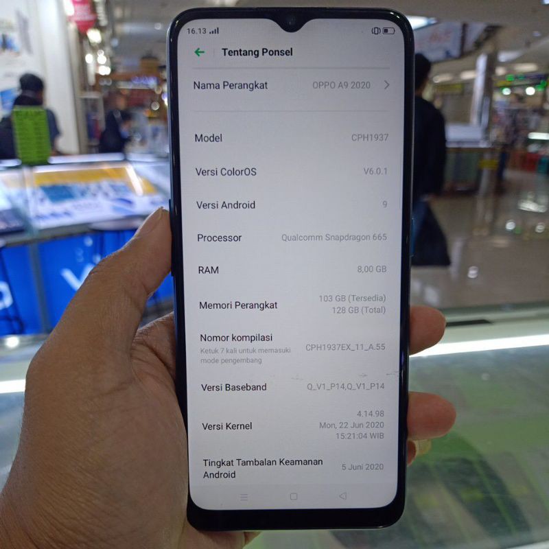Second OPPO A9 8/128GB