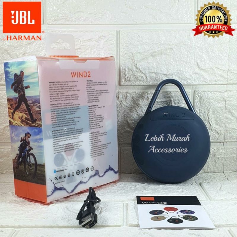 New Speaker Bluetooh JBL Wind 2 GOWES Speaker Aktip JBL Wind2 Speaker Bluetooh MINI