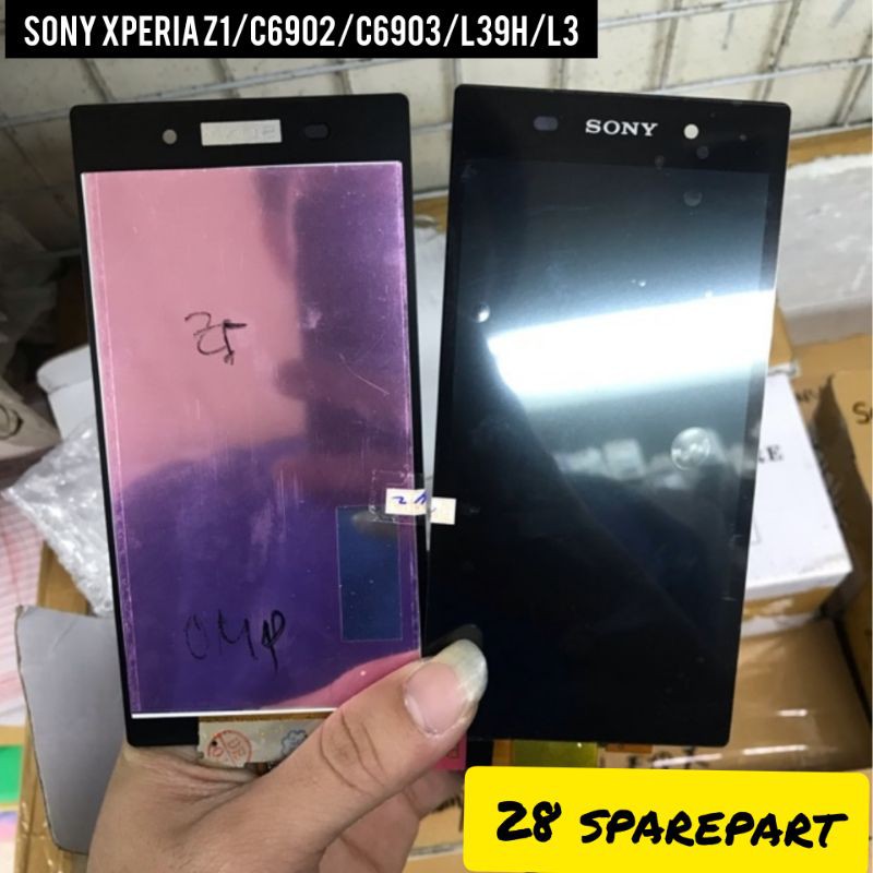 LCD TOUCHSCREEN/FULSET SONY XPERIA Z1/C6902/C6903/L39H/L39 COMPLETE