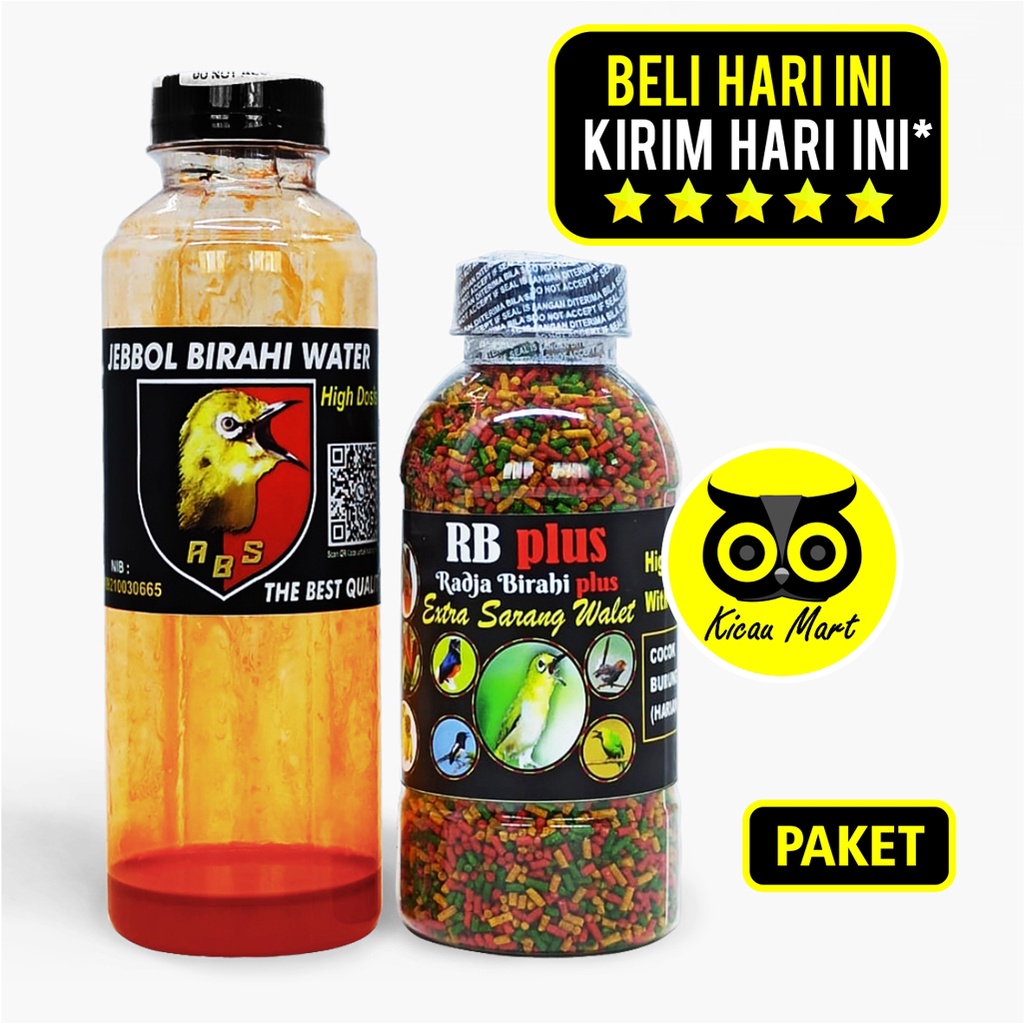 Paket Nektar Voer Pleci Jebol Jebbol Birahi Nectar Water Voer Radja Birahi Rb Plus Pakan Makanan Harian Lomba Minuman Vitamin Dopping Burung Pleci Gacor