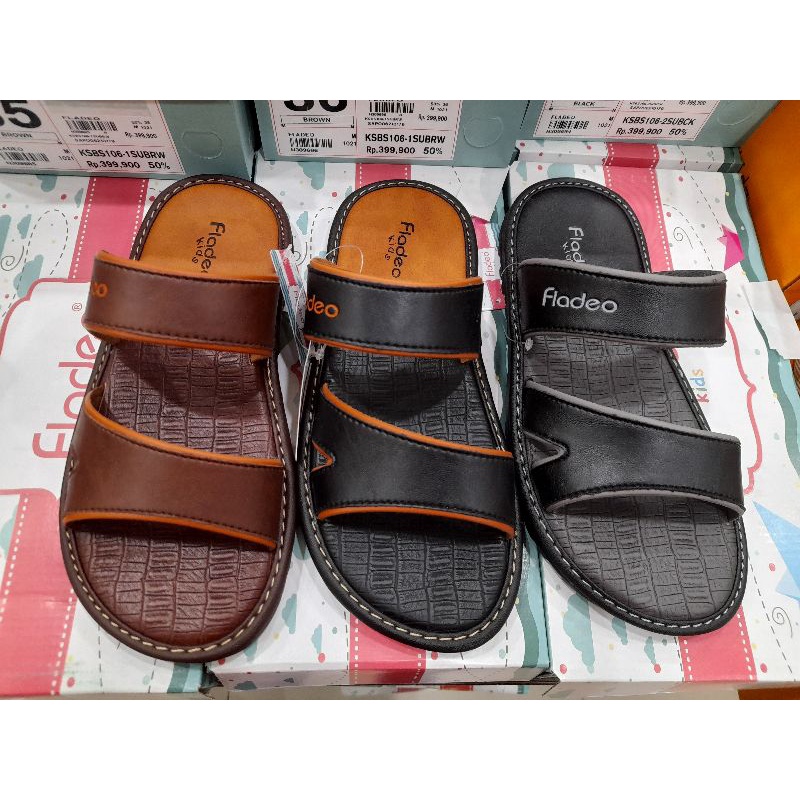sandal slop anak laki-laki fladeo kids
