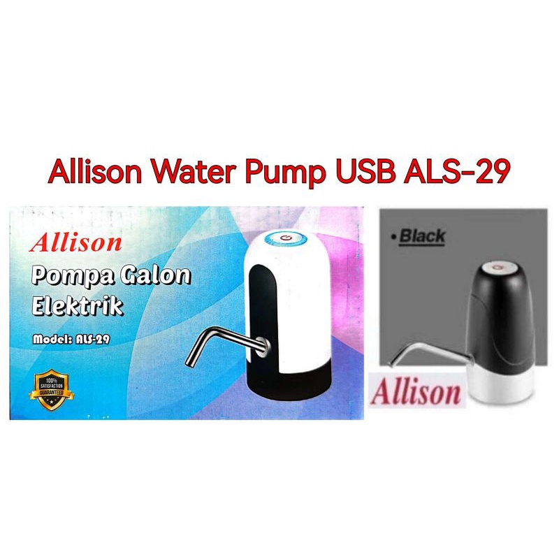 Pompa Galon Elektrik Charge Allison Omicko JAS Meiko Vanstar Water Pump USB