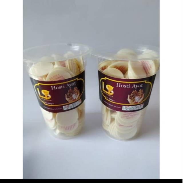 Hosti Ayat Last Supper (Cup isi 200pcs)