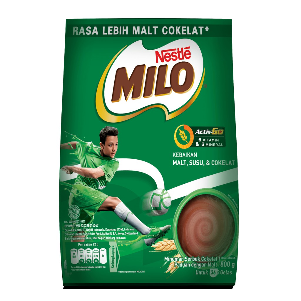 

Milo Activ Go Bag 790gr