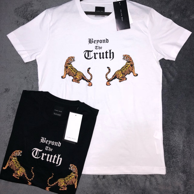 Kaos Zara Man “Tiger Truth”