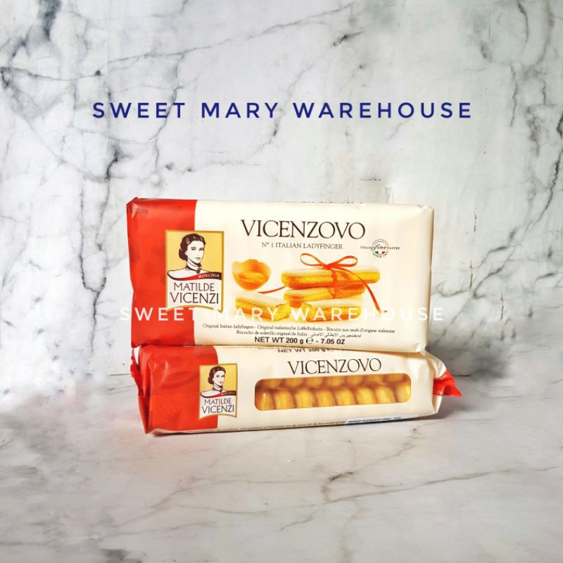 Lady Finger Matilde Vicenzi Vicenzovo Original Italian Import Halal MURAH