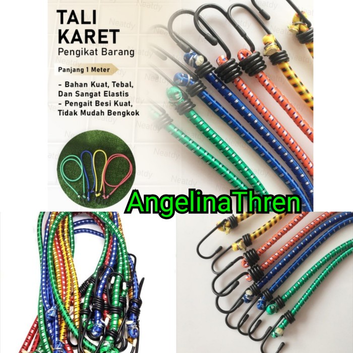 Tali Motor Elastis - Tali Karet Motor 1 Meter - Karet Motor