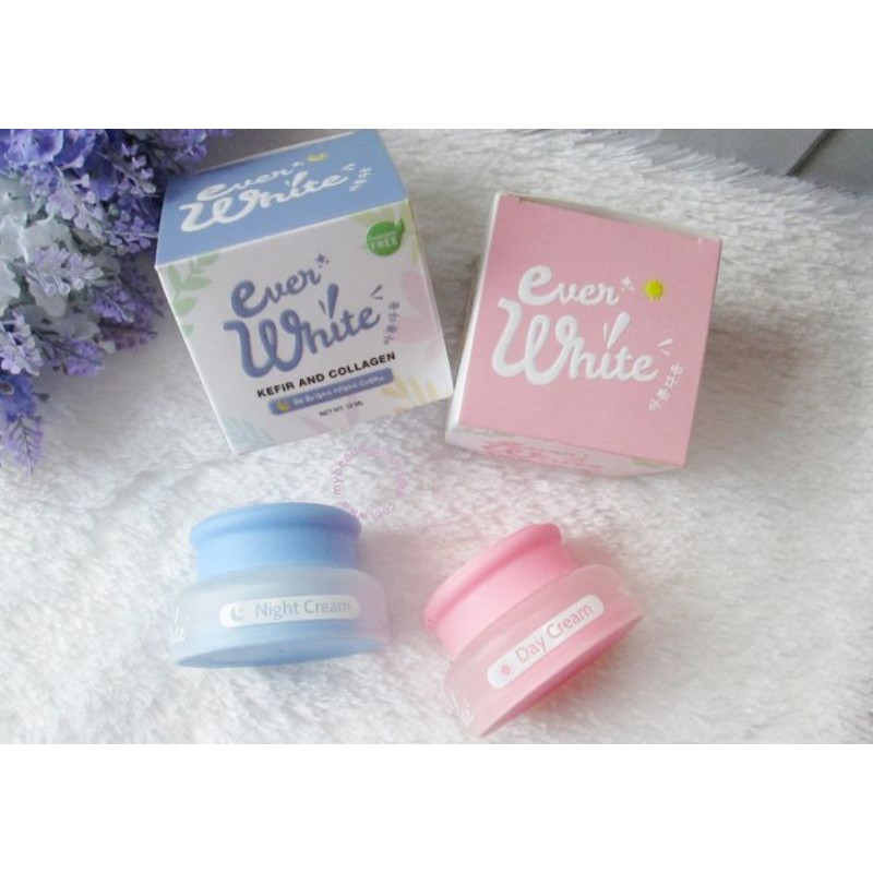 EVERWHITE be bright Day cream Night cream