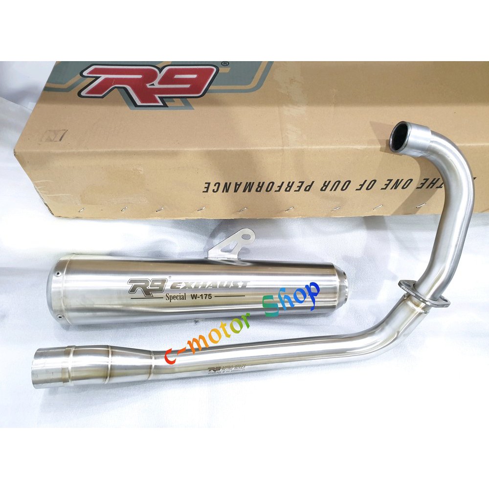 Knalpot R9 Retro Kawasaki W 175 Full System