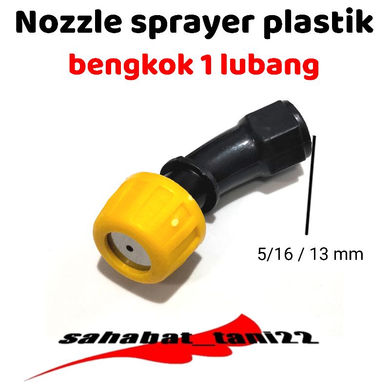 Nozzle sprayer spuyer plastik spuyer kabut spuyer semprotan hama spuyer spayer hama lubang 1 PLASTIK