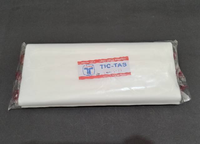 Plastik Beras 5 kg Tebal / Kantong Plastik HDPE / Plastik HD Beras Tic Tas Uk 30 x 45 cm Tebal 05