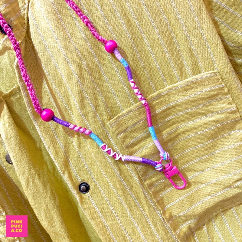

Barbie Boho Strap Cardholder / Lanyard id card / Gantungan hp / pod