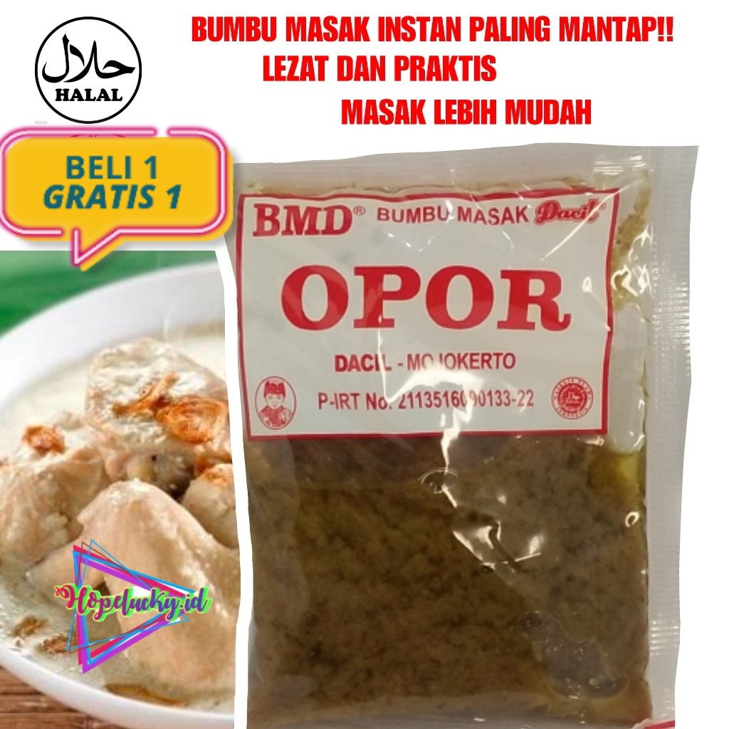 Bumbu Opor Ayam Bumbu Masak Instan Alami Praktis Mudah Enak Terlaris Shopee Indonesia