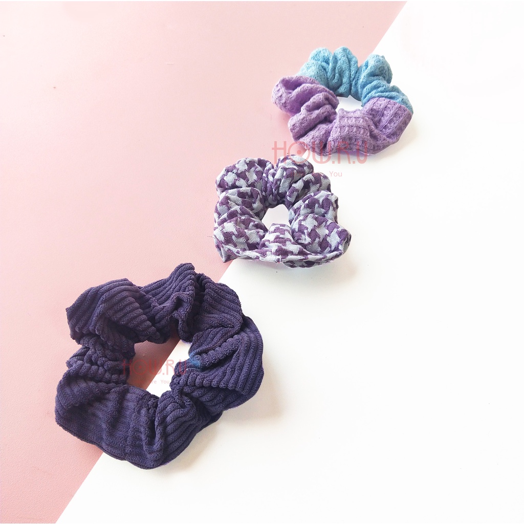 HOW.R.U | 48 Motif - Scrunchie Lucu  Untuk Ikat Rambut Cepol Hijab lucu