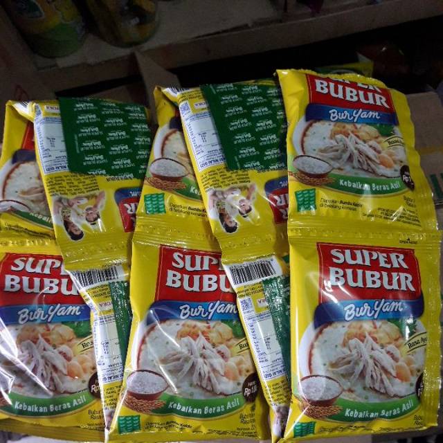 

Super bubur buryam 1 renceng