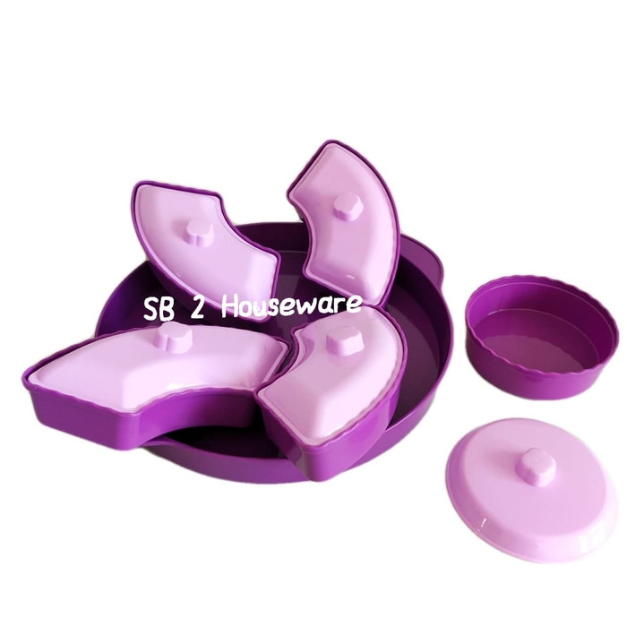 BEST SELLER - BASI PRASMANAN BULAT BTPB 2018 GOLDEN SUNKIST UNGU / SET.