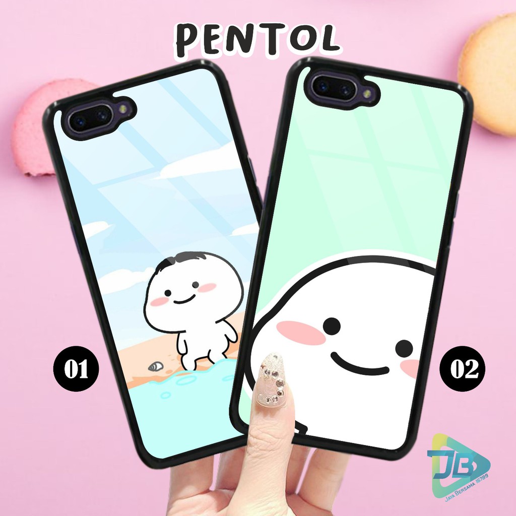 HARDCASE 2D GLOSSY PENTOL OPPO VIVO XIAOMI SAMSUNG REALME IPHONE ALL TYPE JB4664