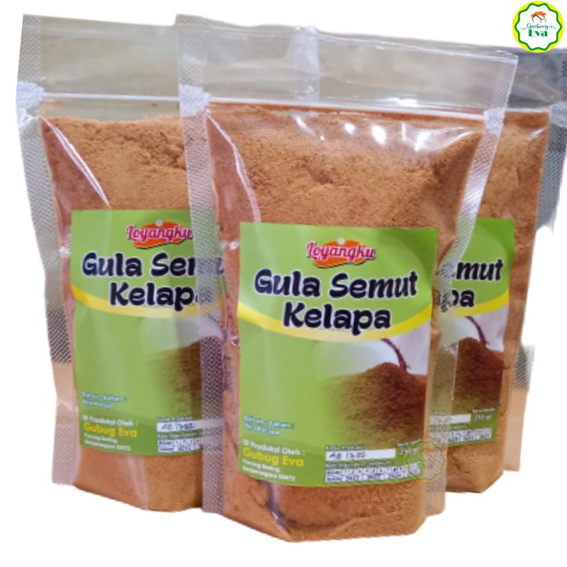 

Loyangku Gula Kelapa Kristal/ Gula Semut Kelapa 250 gr
