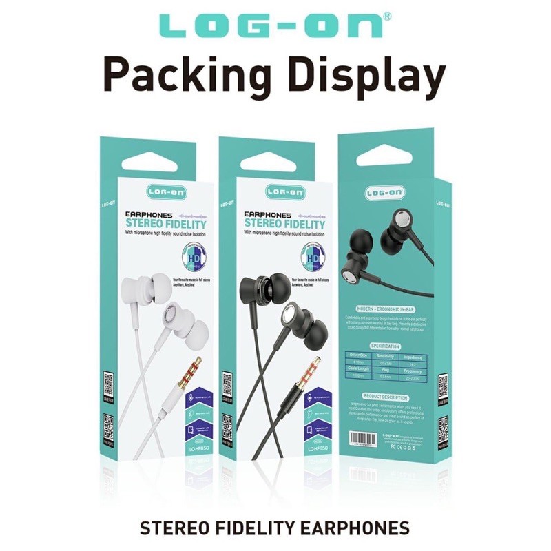 Handsfree LOG-ON LO-HF650 / Headset LOG ON LO HF650 FULL STEREO