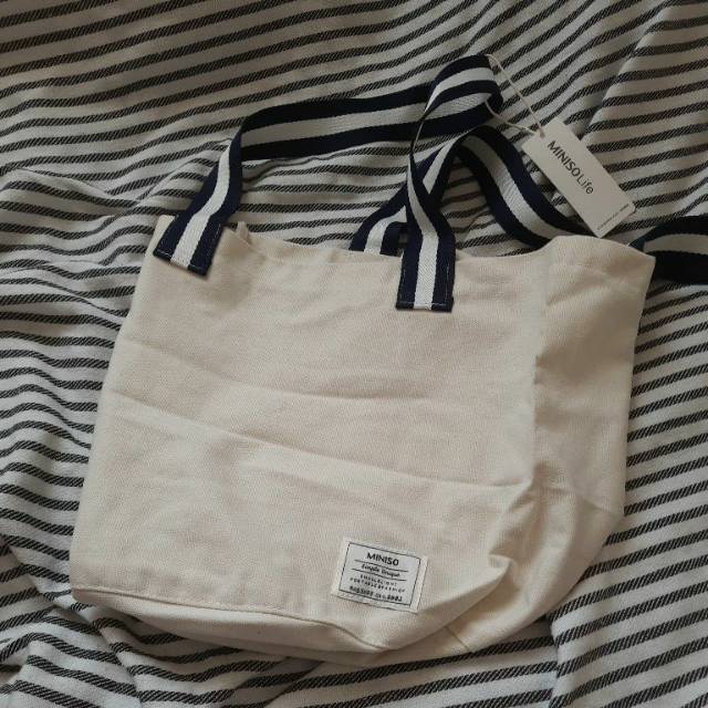 MINISO BUCKET SHOPPING BAG