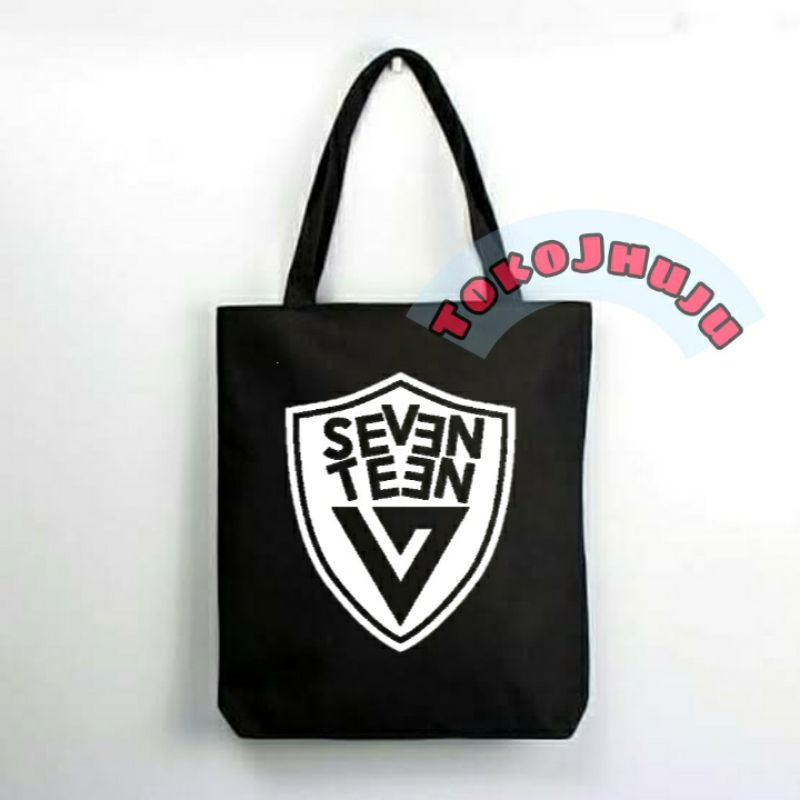 Totebag Zipper Seventeen Logo tameng