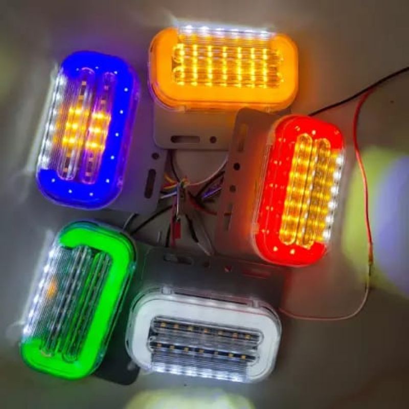 Lampu Bak Samping Besar Truk 12 Volt 24 Volt