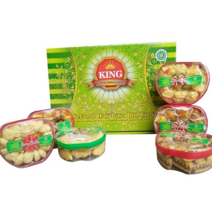 

Paket kue lebaran king butter cookies super