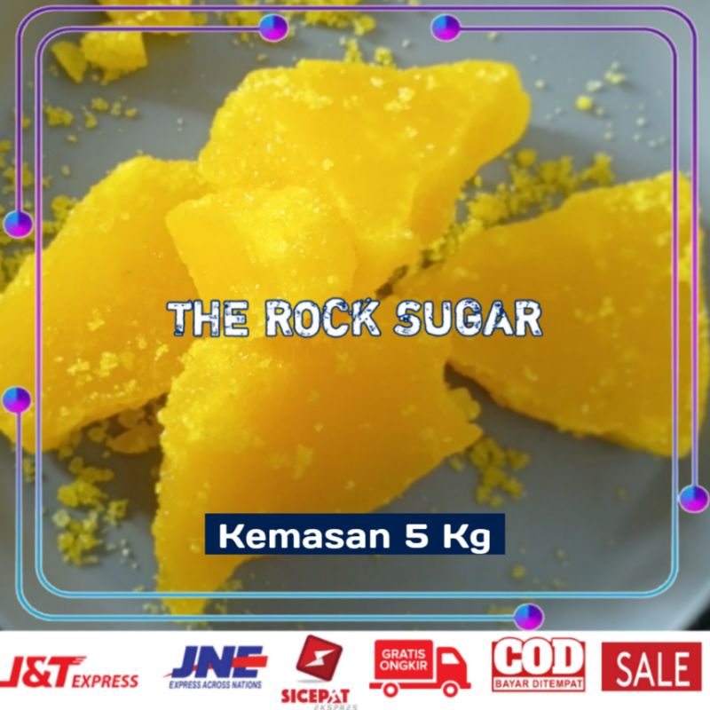 

Terlaris Termurah The Rock Sugar Gula Batu Kuning Murni Asli 5Kg