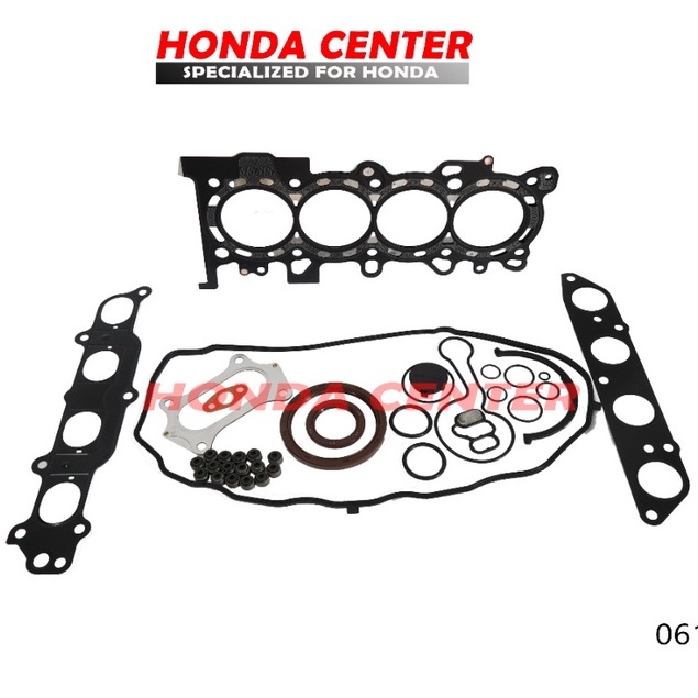 packing paking gasket full set engine honda jazz s rs ge8 freed brio mobilio city gm2 2008 2009 2010 2011 2012 2013 2014 2015 2016 2017 2018 2019