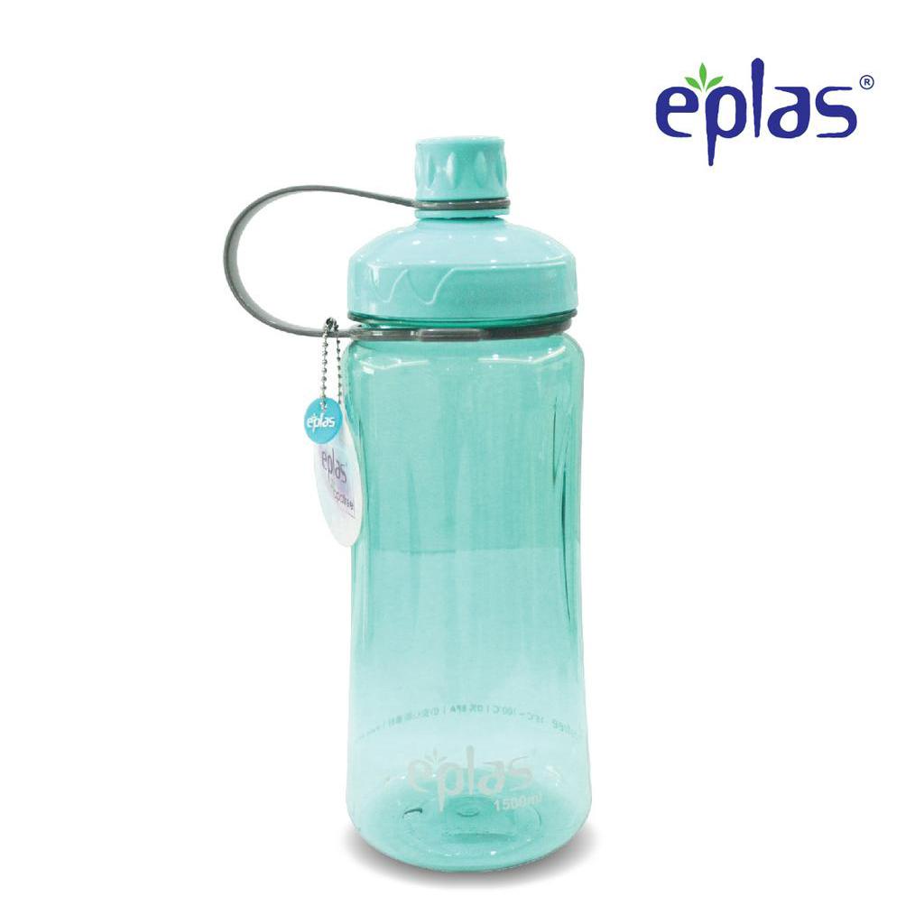 EPLAS Big Water Bottle With Handle (1500ML), Water Tumbler, Botol Air, BPA Free, Tritan EGX-1500