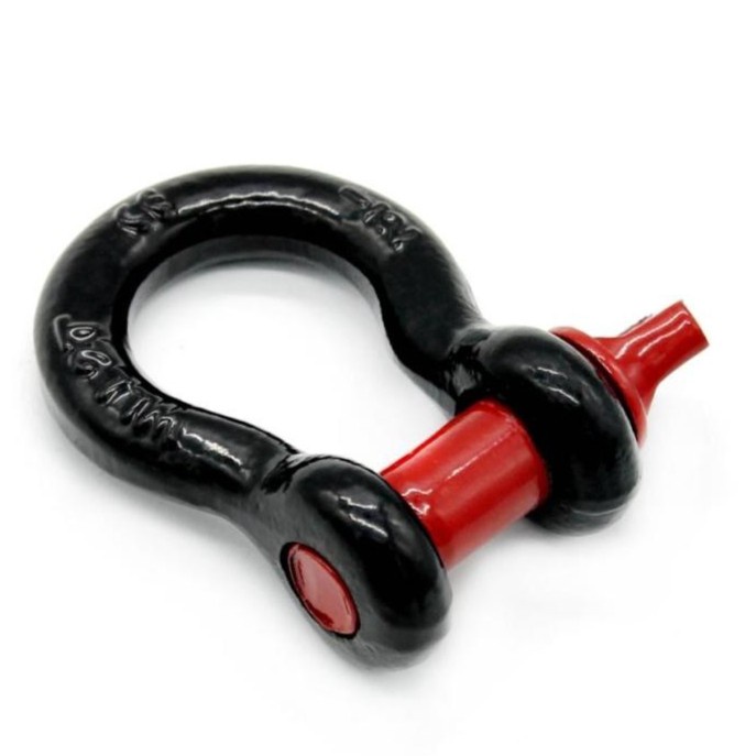 Shackle Omega 1/2 &quot; kapasitas 2 Ton Hitam