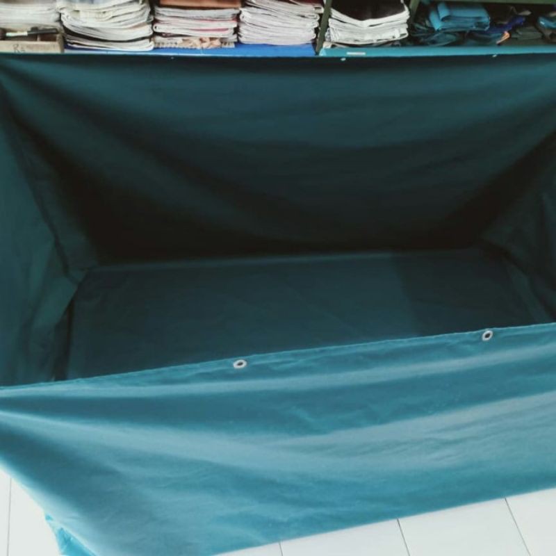 kolam kotak 4x3x1 bahan orchid