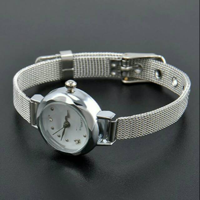 Jam Tangan Wanita Quartz Analog Model Gelang