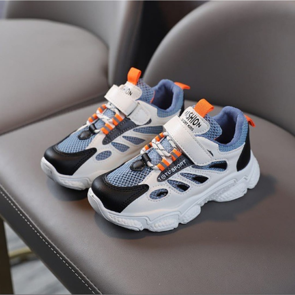 Sepatu anak MODAE NON LED Sneakers Anak Import Size 25-36