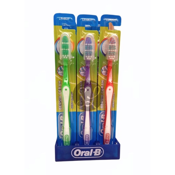 Oral-B Sikat Gigi Toothbrush Bersih Cerah