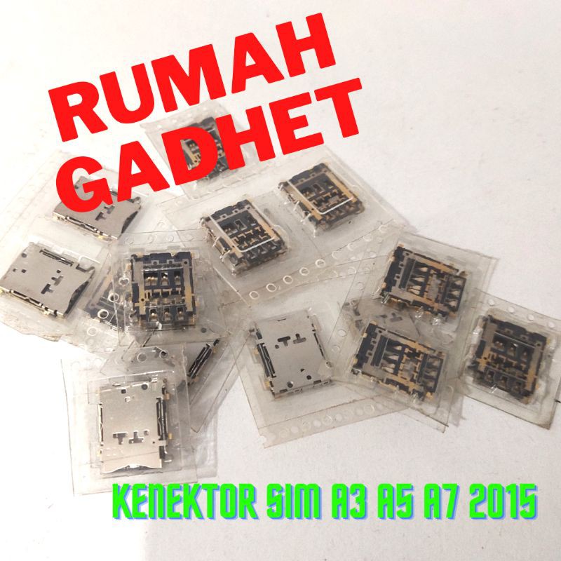 KONEKTOR SIM SAMSUNH A3 A5 A7 2015 CONEKTOR SIM CARD SAMSUNG A3 A5 A7 2015