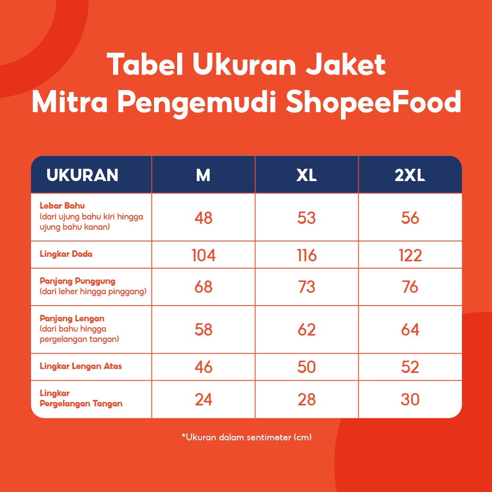 Jaket ShopeeFood