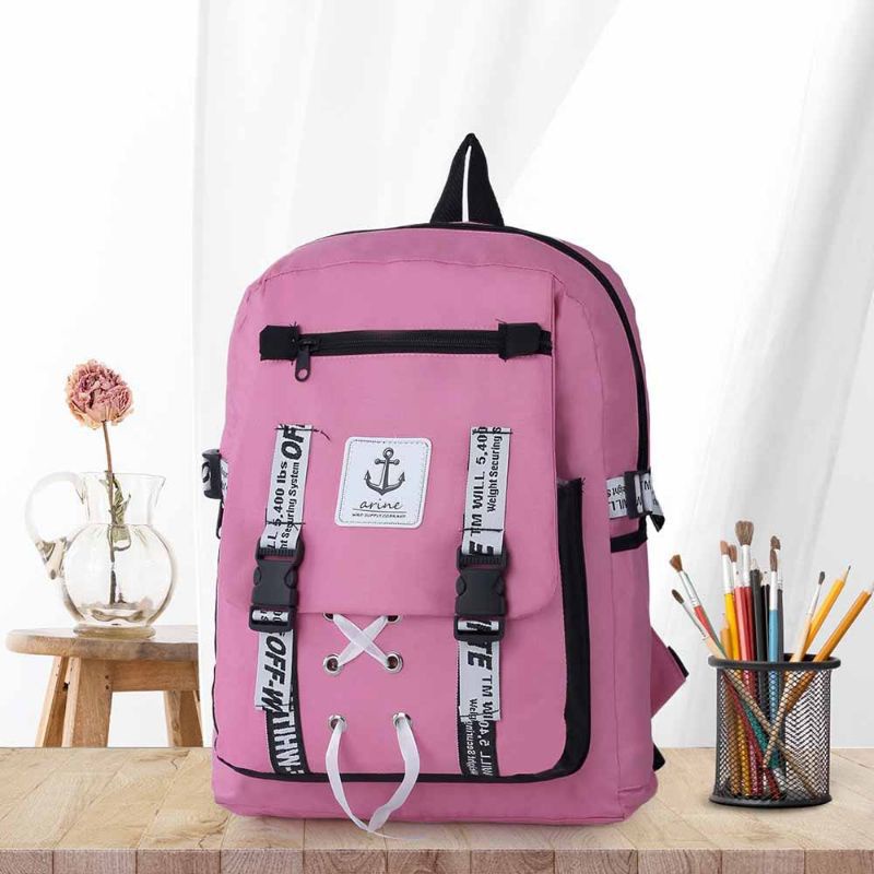 6 Warna - Tas Punggung Wanita Terbaru Murah | Tas Ransel Backpack Cantik Cw | Arine Bags Tas Sekolah Kuliah