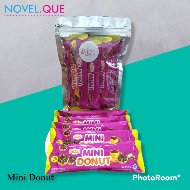 

Biskuit Mini Donut Berlapis Coklat 3in1