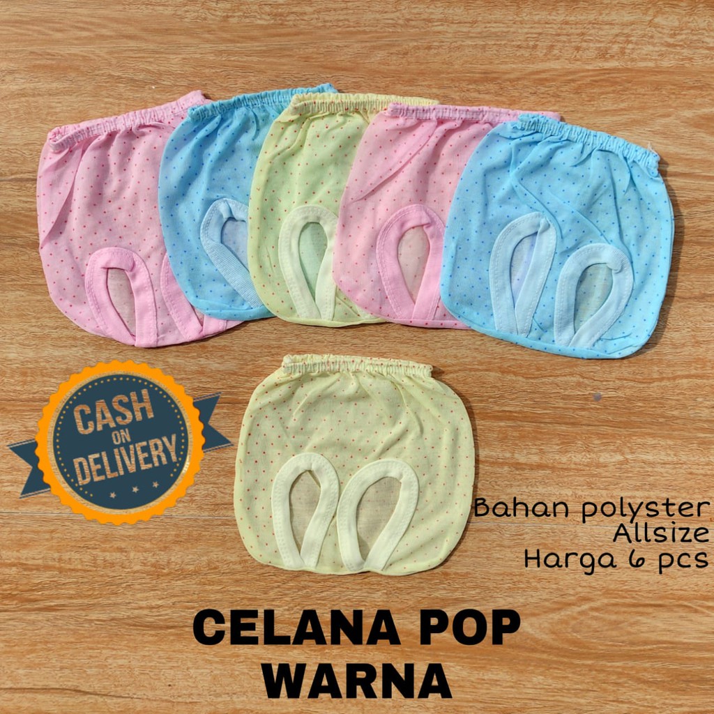 Celana pop WARNA perlengkapan bayi lahir