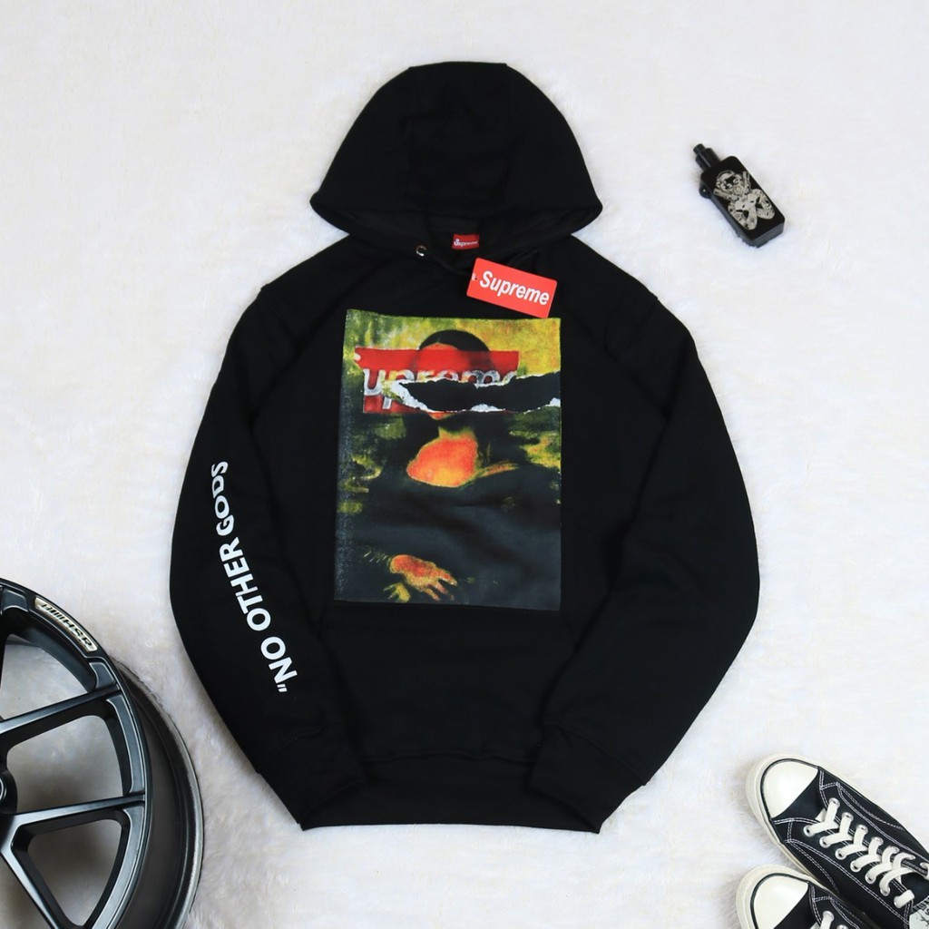 Jaket Sweater Hoodie SRM MONALISA – Black Fashion Trendy Casual Pria Good Brand Quality Styl