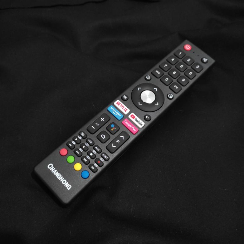 Remote CHANGHONG Smart TV Original 100% Support Google Assistant - Remote CHANGHONG LED Smart TV - R